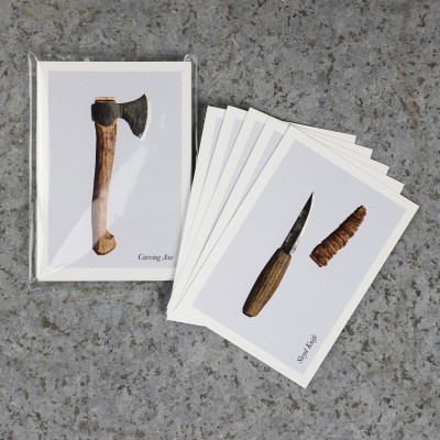 Spoon Carving Postcards | Pack of 12