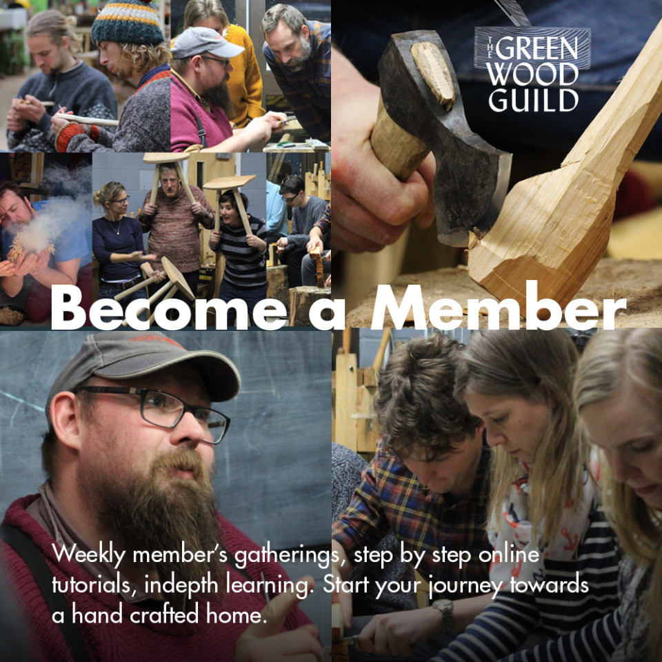 Become a member of The Green Wood Guild