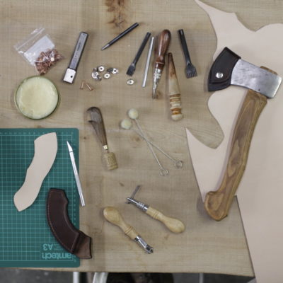 Axe and Sheath Making Day Class